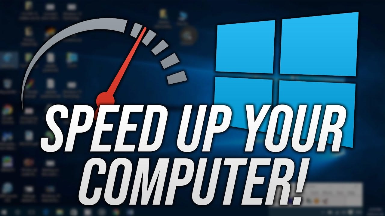 Speed up your PC or Laptop